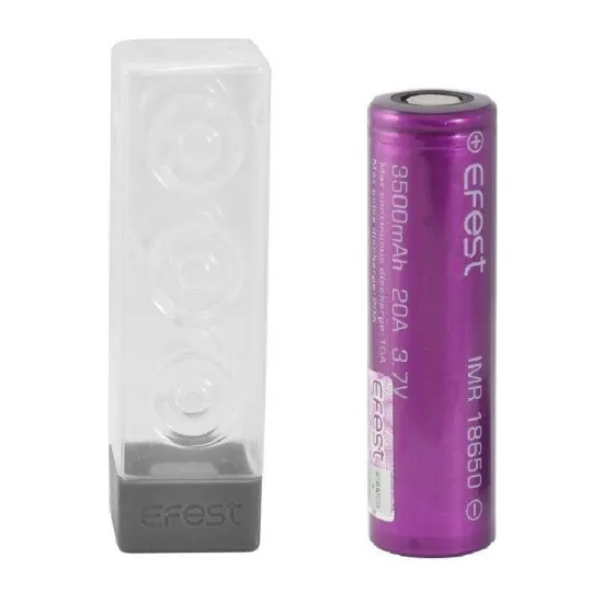 EFEST - IMR 18650  3500mah 20A Batterie